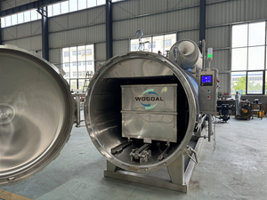 Wet Pet Food Retort Machine <strong>Hot</strong> Water Spray Autoclave <strong>Sterilizer</strong> for Glass Jar Bottles - Product Image 3