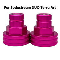 Adaptateur rapide amélioré pour CO2 Soda Water Bubbler Soda Maker Valve Recharge Accessoires pour Terra Art Sparkling Water Maker