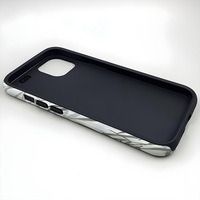 Nouveau Design PC TPU IMD Papillon 2 En 1 Motif Antichoc Téléphone Cas pour iPhone 15 Pro Max 14 13 12 11 Couverture de Téléphone Portable