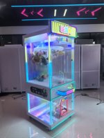 Neofuns Claw N Spin 25 Distributeur de cadeaux à pinces pour machine à grue de jeu à monnayeur en fer Anglais Espagnol