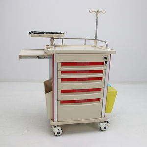 MN-EC001R One-Stop Winkelwagentje Met Abs-Materiaal En Wielen Met Zuurstoftankhouder - Product Image 2