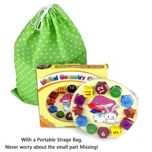 अनुकूलन शैक्षिक लकड़ी डिजिटल घड़ी शैक्षिक सेट multifunctional अलार्म घड़ी बचपन खिलौने - Product Image 3