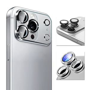 ฟิล์มกันรอยเลนส์กล้องคุณภาพสูง หลายสี ป้องกันเต็มจอ กระจกนิรภัยใส 9H สำหรับ iPhone 18 Pro Max - Product Image 4