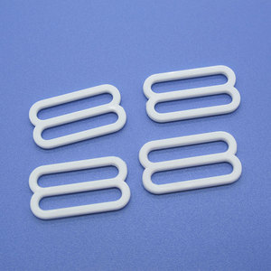 Plastic Adjusters Bra Adjuster Sliders Customized POM Material Bra Slider Plastic Bra Strap Adjusters