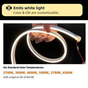 Taille personnalisée pour éclairage LED flexible ultra-fin IP65 étanche pour bureau intérieur avec lumière - Product Image 5