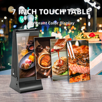 Petit écran tactile interactif LCD d'intérieur, 7 pouces, WIFI, affichage publicitaire numérique basé sur l'application AD pour restaurant