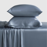 Draps de lit en eucalyptus 100% biologique, 4 pièces, certifiés OEKO-TEX, en lyocell, ensemble de draps de lit