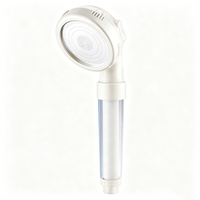 Pommeau de Douche avec Filtre Personnalisable, Filtre en Coton PP pour Usage Domestique, Chauffe-Eau, Pommeau de Douche Pressurisé à Main pour Salle de Bain