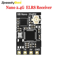 Récepteur Nano SpeedyBee 2,4 GHz ELRS ExpressLRS pour drone de course FPV Freestyle longue portée