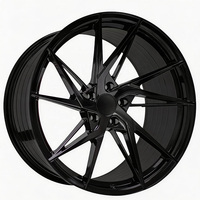 Jantes en alliage forgé légères Brush Black 17-22 pouces Performance Deep Conccave 5x112 5x120 compatibles avec E-Class C-Class 320i 330i