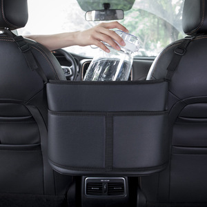 Nueva Bolsa de Almacenamiento de Cuero para Asiento de Coche, Organizador para Coche, Accesorio a Prueba de Niños, Venta al Por Mayor Directo de Fábrica - Product Image 4