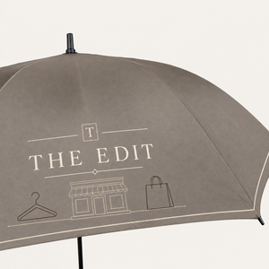 Paraguas de Golf Personalizados para Tiendas de Boutique, Paraguas de Golf con Logotipo de Marca, OEM ODM, Regalo Promocional para Marcas de Moda y Comercio Minorista - Product Image 5