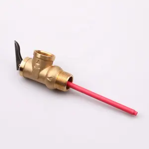 วาล์ว <span class=keywords><strong>TP</strong></span> แรงดันสูงทองเหลือง 0.7mpa บรรเทาอากาศ 90 องศาเซลเซียส - Product Image 1