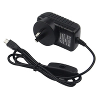 Grosir adaptor daya USB mikro catu daya Raspberry Pi 5V 3A dengan sakelar ON/OFF untuk Raspberry Pi 3B + 3B 2B