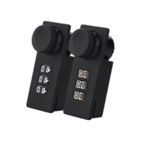 High Security Keyless ANSI Grade 3 Anti-Theft 3-Digit Mechanical Combination Cabinet Lock Polished Finish for File Cabinet