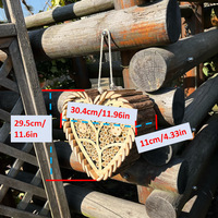Nichoir à abeilles en bois à suspendre - Ruche d'abeilles et abri pour insectes pour la décoration de jardin