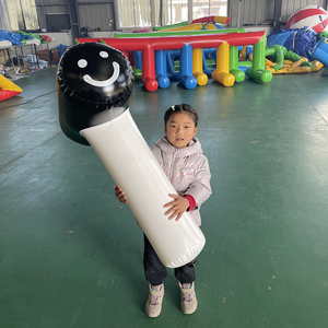 Martillo Inflable JUNAO Thunder Hammer de PVC, Personalizado, Fácil de Instalar, para Romper Globos, Accesorios para Eventos, Reuniones Anuales y Comerciales - Product Image 2