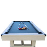 Table de billard française d'intérieur de 7 pieds, table de jeu de billard pour la maison, le club, le bar, la salle de sport, vente en gros, fournisseur OEM, export