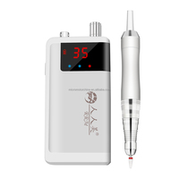 PRO 35000 tr/min rechargeable électrique pédicure manucure lime à ongles perceuse stylo de polissage sans noyau moteur sans fil perceuse à ongles