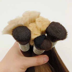 Fasimei un donneur de cheveux extensions de cheveux humains de haute qualité cheveux humains brésiliens en vrac <span class=keywords><strong>Extension</strong></span> UV - Product Image 3