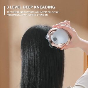 Dispositivo Eléctrico para el Crecimiento del Cabello, Máquina de Limpieza Profunda, Masajeador de Cabeza Impermeable para el Crecimiento del Cabello y Alivio del Estrés - Product Image 4