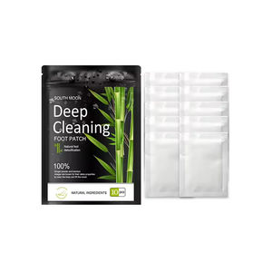 Vente en gros Améliorez le sommeil Soulagement du stress Coussinets pour les pieds nettoyants en profondeur Romarin Bambou Poudre de gingembre Patchs pour les pieds détox - Product Image 1