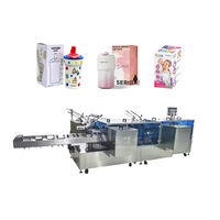 Machines d'emballage pour petits sacs et boîtes en carton, personnalisables, haute rigidité, contrôlées par PLC, automatiques, pour shampoing et miel