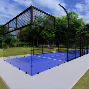 <span class=keywords><strong>Mini</strong></span> terrain <span class=keywords><strong>de</strong></span> padel individuel avec gazon et éclairage – Ensemble complet – Usine <span class=keywords><strong>de</strong></span> terrains <span class=keywords><strong>de</strong></span> padel - Product Image 5