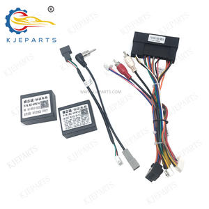 Connettore Radio 42pin cablaggio completo di alimentazione con 2 canbox per 2013 2015 IX45 lettore Android auto - Product Image 1