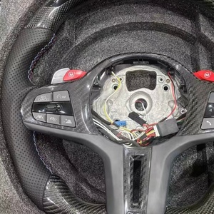 พวงมาลัย LED สำหรับ <span class=keywords><strong>BMW</strong></span> G20 G30 G20 G80 G21 G22 G31 G32 G11 M3 M4 M5 340i พวงมาลัยคาร์บอนไฟเบอร์ - Product Image 2