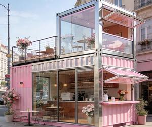 Casas Modulares Prefabricadas, Unidades Múltiples con Empalme sin Costuras para Expansión, Admite Combinaciones para Negocios de Cafetería y Snacks - Product Image 4