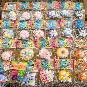 Kawaii TPR Squishy Cat Paw <b>Toys</b> for Kids, Soft Sticky <b>Mochi</b> Sensory Fidget <b>Toy</b> for Stress Relief and Anxiety Relaxation - Product Image 2