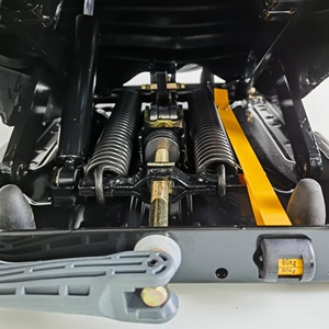 Heavy Duty Grammer Suspension <span class=keywords><strong>Pivotant</strong></span> <span class=keywords><strong>360</strong></span> Base Double Verrouillage Curseur Sièges Conducteurs et Pièces Sièges De Voiture Modifiés pour Camion - Product Image 4