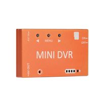Modul DVR FPV Mini NTSC/PAL yang Dapat Diubah, Baterai Internal, Perekam Video Audio FPV untuk Model RC Balap