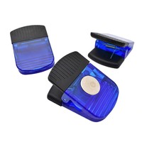 Clip magnétique créatif en forme de maison, vente en gros, logo personnalisé, aimant de réfrigérateur en plastique, clip à mémo pour cadeau promotionnel