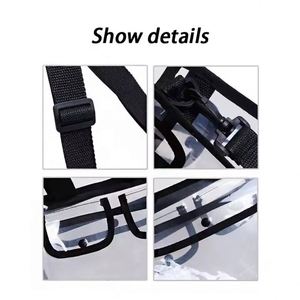 Cosmetic <b>Cases</b> Organizer Wash Travel Organizer PVC Cosmetic Bag <b>Makeup</b> Pouch Women Shoulder Toiletry Bag - Product Image 3