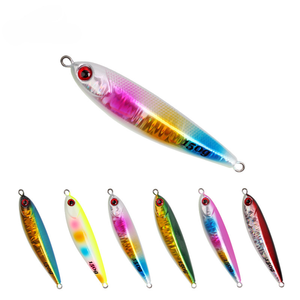 Señuelo de Pesca de Placa de Hierro con Plomo, Señuelo de Jigging, Cebo Biomimético que Brilla en la Noche para Uso en Agua Dulce y Salada - Product Image 1