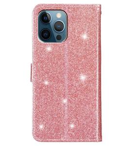 Bling long lanh da Wallet trường hợp đối với <span class=keywords><strong>iPhone</strong></span> 16 15 Pro 14 13 12 mini 11 Pro Max x XS XR 7 8 cộng với <span class=keywords><strong>6</strong></span> Sparkle khe cắm thẻ đứng Bìa - Product Image 2