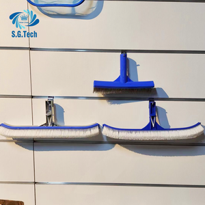 แปรงทำความสะอาดสระว่ายน้ำมงกุฎน้ำคุณภาพสูงพลาสติกอุปกรณ์เสริมสำหรับสระว่ายน้ำกลางแจ้งติดผนังสระว่ายน้ำเรียบง่ายและใช้งานได้จริง - Product Image 3