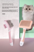 Rodin Essential Peigne et brosse de toilettage écologique pour animaux de compagnie pour chiens chats petits animaux