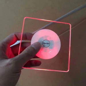 Posavasos LED Luminoso Transparente de 10cm para Copa de Vino, Adorno Decorativo para Bar KTV, Año Nuevo 2026, Accesorio para Animar el Ambiente - Product Image 5