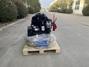 Ensemble moteur diesel d'origine 4BTAA3.9, 3,9 L, 4 cylindres, refroidissement par air, démarrage au pied avec pompe VE, moteur complet importé en stock - Product Image 6