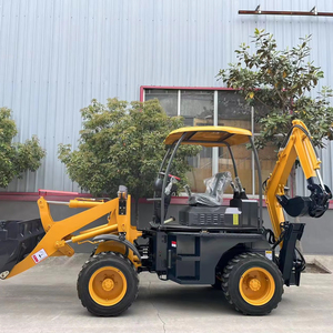 Th10-50 Featuring a Front Four-wheel Drive Agricultural <b>Backhoe</b> <b>Loaders</b> Wheel Come with 1year Warranty - Product Image 2
