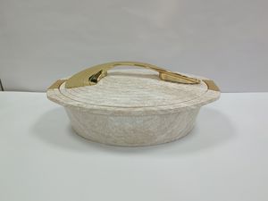 Juego de 3 Piezas de Ollas Térmicas de Lujo de 4L, 5L y 6L, Recipientes para Mantener la Comida Caliente con Elegante Asa de Arcoíris - Product Image 1