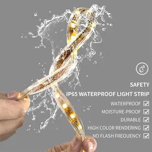 Large <b>Bathroom</b> Mirror Oval LED Vanity Mirror Wall Mounted w Bluetooth, Digital Display, Back Front Lit, Anti Fog for Hotel Hall - Product Image 5