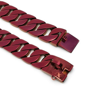 Cerradura de seguridad con logotipo personalizado, <span class=keywords><strong>pitbull</strong></span> collar de morado claro, cadena <span class=keywords><strong>para</strong></span> perro - Product Image 3