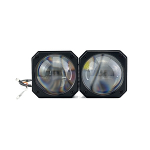 ไฟหน้าสปอตไลท์ LED อุณหภูมิ6000K สีมอเตอร์ไซค์ใหม่ - Product Image 3