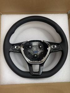 Volant de direction pour intérieur de voiture VW <span class=keywords><strong>Golf</strong></span> 5 6 <span class=keywords><strong>7</strong></span> MK7 Polo <span class=keywords><strong>GTI</strong></span> Passat B8 CC Jetta Arteon Variant Vento T-Roc Speeding Classic 3/4 - Product Image 2