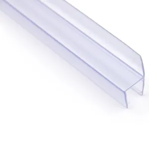 FAM-04 Glass Door And Window PVC Rubber Waterproof Seal Strip Shower Door Sealing Strip