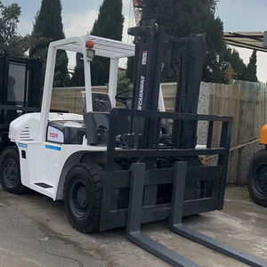 Chariot élévateur diesel TCM FD25T3 d'occasion, capacité de 6 tonnes, fabrication japonaise, bon état de marche, pour utilisation en entrepôt - Product Image 1